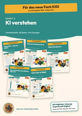 Cover: KI verstehen Klasse 5/6