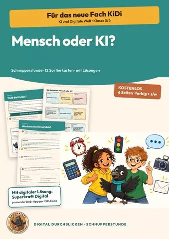Cover: Was ist KI – Schnupperstunde